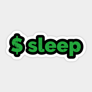 Linux Hacker 'Sleep' Command Sticker